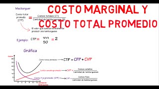 Costo marginal costo total promedio  Cap 16  Microeconomía [upl. by Park]