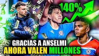 ASÍ AUMENTÓ el VALOR de Cada JUGADOR de Cruz Azul TRAS la LLEGADA de Martín Anselmi [upl. by Gabbie]