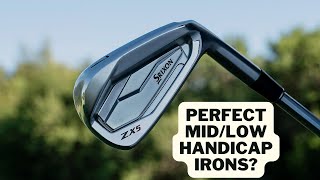 Review of the Srixon ZX5 irons from 2021 How good are these near perfect irons [upl. by Venus]