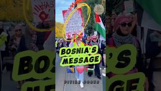 Massive Protest in Bosnia for Free Palestine🇧🇦✊🇵🇸 shorts israeliran lebanon gaza freepalestine [upl. by Lac167]