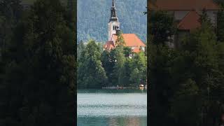 BLEDSKO JEZERO Blejsko LAKE Bled divno popodne [upl. by Enal]