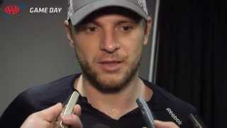 Post Game Marian Gaborik 4413 [upl. by Lledrac]