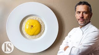 Risotto alla milanese con ossobuco di Giancarlo Perbellini  Trussardi [upl. by Thaxter551]