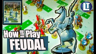 FEUDAL HOW To PLAY  How To Play Feudal  3M And Avalon Hill Rules [upl. by Wally293]