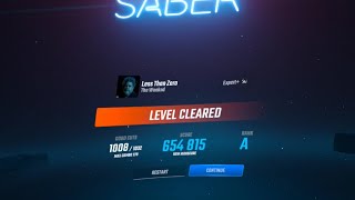 “Less Than Zero” By The Weekend Beat Saber X [upl. by Adriel]