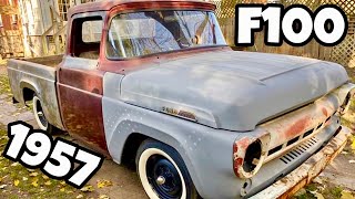 1957 Ford F100 Restoration Project [upl. by Ellinger98]