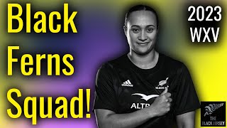 Black Ferns Name 2023 WXV Squad  WELCOME HOME RUBY TUI [upl. by Hernando720]