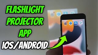 Flashlight Video Projector  How to Get Projector App on iOSAndroid 2024  Mobile Phone Projector [upl. by Enalb227]