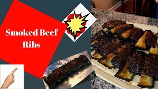 Smoked Beef Ribs [upl. by Caprice]