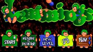 Acorn Archimedes Lemmings Music  Tim 1 [upl. by Euqnom]