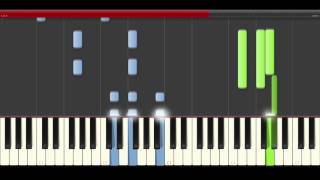 Tom Odell Concrete piano midi tutorial sheet partitura cover app karaoke [upl. by Golter]