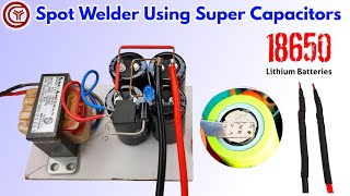 How to make Powerful Spot Welder Using Capacitor [upl. by Aydin]