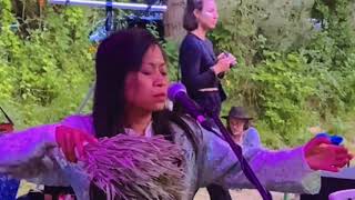 Live performance ritual dance Siti Naturaleza amp Band at Pura Vida Festival 2024 [upl. by Liew869]