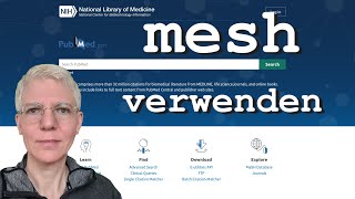 Schlagworte wie MeSH bei der Datenbanksuche in PubMed verwenden [upl. by Attirb]