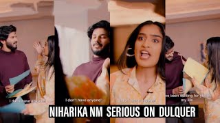 Niharika NM Serious on Dulquer salman  Sita Ramam  Political Fire [upl. by Jair]