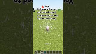 Turn your phone upside down❣️ part 11shorts minecraft [upl. by Burhans620]