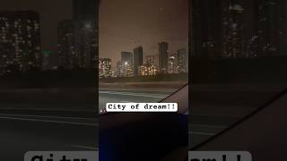 city ambience night city ambient drive shorts travel beautiful new amazing trendingshorts [upl. by Porush]