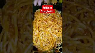 Jollibee Spaghetti Yummy 😋😋 shorts jollibeespaghetti jollibeeasmrmukbang yummyfood goodvibes [upl. by Vijnas859]