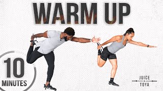 10 Minute Full Body PreWorkout StretchWarmUp Routine [upl. by Navert]