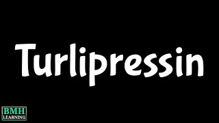 Turlipressin  Vasopressin Analogue  Turlipressin Mechanism Of Action [upl. by Dlarrej]