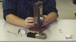 How to install your Morning Industry PKF Keypad Deadbolt [upl. by Painter]