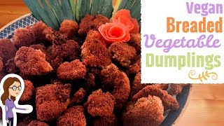 Breaded Vegetable Dumplings – Vegan Recipe [upl. by Eberly586]