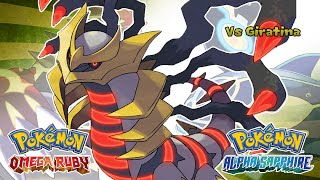 Pokémon Omega Ruby amp Alpha Sapphire  Giratina Battle Music HQ [upl. by Ragnar]