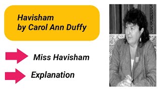 Havisham by Carol Ann Duffy summary in hindiurdu [upl. by Costa]