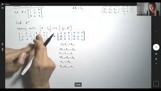 Linear Algebra Find Inverse of a 3 by 3 matrix using adjoining matrix [upl. by Yrred106]