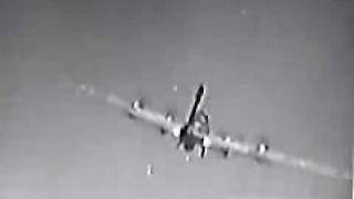 Luftwaffe Gun Camera B17 Attacked [upl. by Unam]