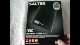 Salter Arc electronic kitchen scale 1066 [upl. by Manchester]