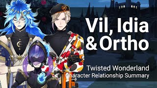 Vil Idia and Ortho Relationship Summary Twisted Wonderland [upl. by Asilem]