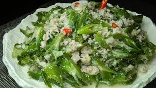 GINATAANG SIGARILYAS  Filipino Style Recipe [upl. by Llerrad]