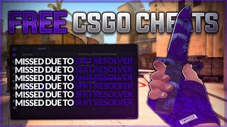 HVH with FREE CSGO Cheats [upl. by Anaigroeg]