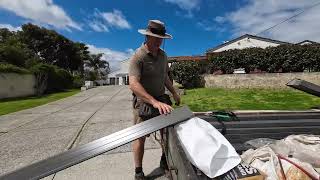 How to replace a single piece of gutter [upl. by Llij]