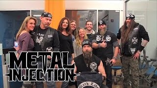 ZAKK WYLDE Surprises Fans at BLACK LABEL SOCIETY Listening Party [upl. by Ranip]