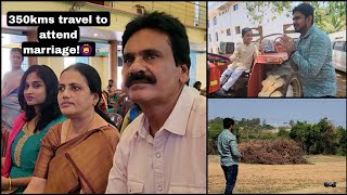 ನಾನ್ ಡ್ರೈವರ್ ಆಗ್ತೀನಿ ಡ್ಯಾಡಿ😄 350kms TRAVEL TO ATTEND MARRIAGE🙆‍♀️ [upl. by Neitsabes]