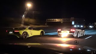 I Thought my 12000 Exhaust Was Cool…Until a Flame Spitting Lamborghini Showed Up [upl. by Adlesirhc]