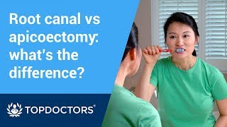 Root canal vs apicoectomy whats the difference [upl. by Rebna]