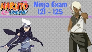 Naruto Online 40 Ninja Exam 121  125  Lightning Main [upl. by Ekihc]