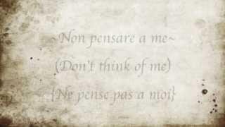 Non pensare a me [upl. by Ynneb]