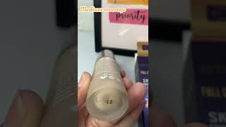 Best foundation for oily and combination skin and best for summers  emelie cosmetic foundation [upl. by Paddy]