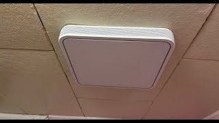 Homewerks 714801AX bathroom ventilation fan with built in Alexa LED Lights Bluetooth speakers [upl. by Akinna]