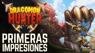 Dragomon Hunter MMORPG  Primeras Impresiones  Gameplay en Español [upl. by Tobey]