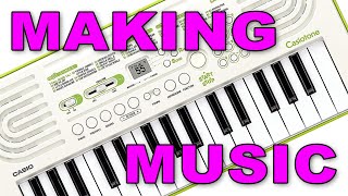 Making Music with the Casio Casiotone SA50 Mini Portable Keyboard [upl. by Theis694]