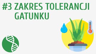 Zakres tolerancji gatunku 3  Ekologia [upl. by Ayirp302]