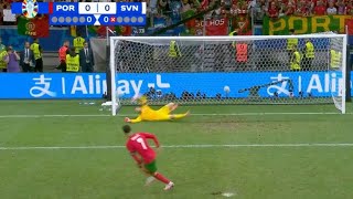 Portugal vs Slovenia PENALTY SHOOTOUT 30  EURO 2024 [upl. by Kopaz]