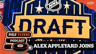 NHL Draft talk with Alex Appleyard Breaking down Berkly Catton Aron Kiviharju amp more  PHLY Sports [upl. by Welcher]