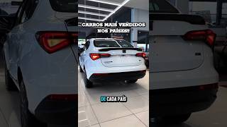 Os mais vendidos carro automotivo curiosidades paises [upl. by Arahk]