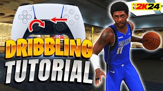 TUTORIAL DRIBBLING Aprende hacer SpeedBoost y Romper Tobillos en NBA2k24 [upl. by Ethelinda]